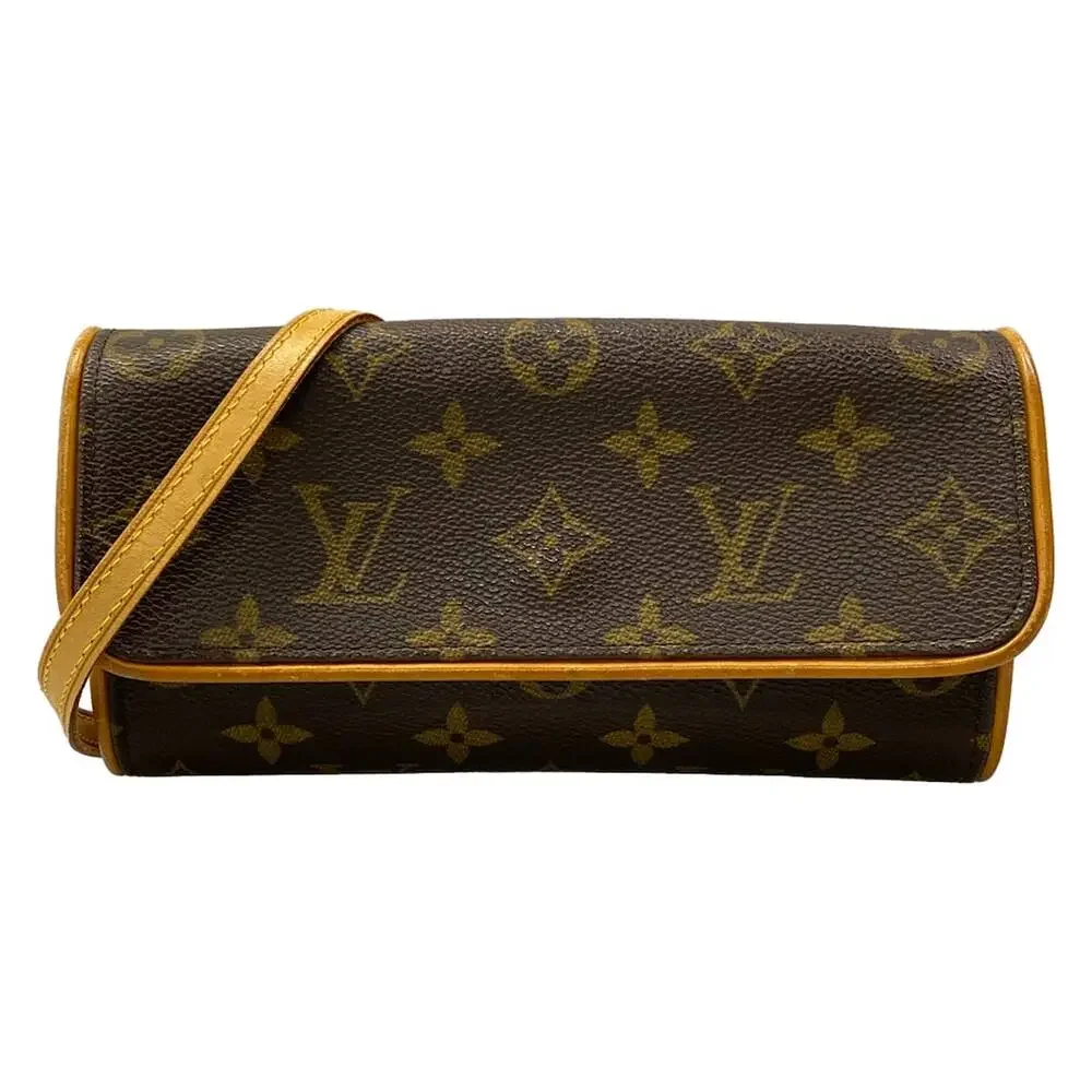 Louis Vuitton Pochette Twin PM Monogram Shoulder Bag M51854